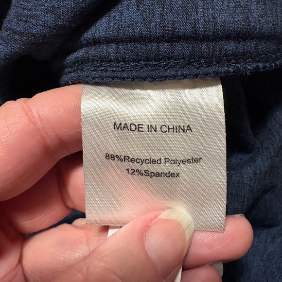 Quince performance zip hoodie - navy - size XL - Picture 4 of 10